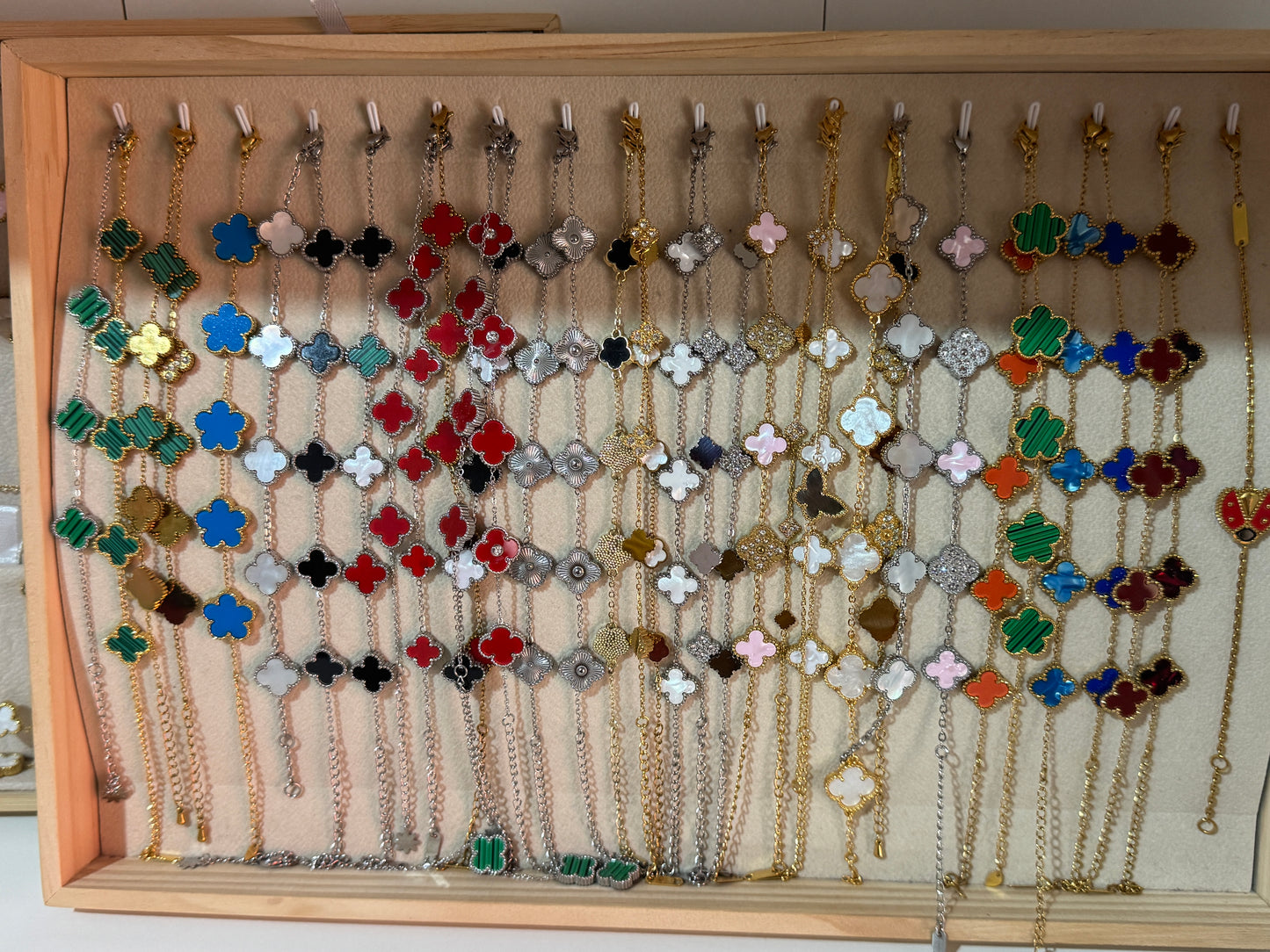 Pulseras trébol