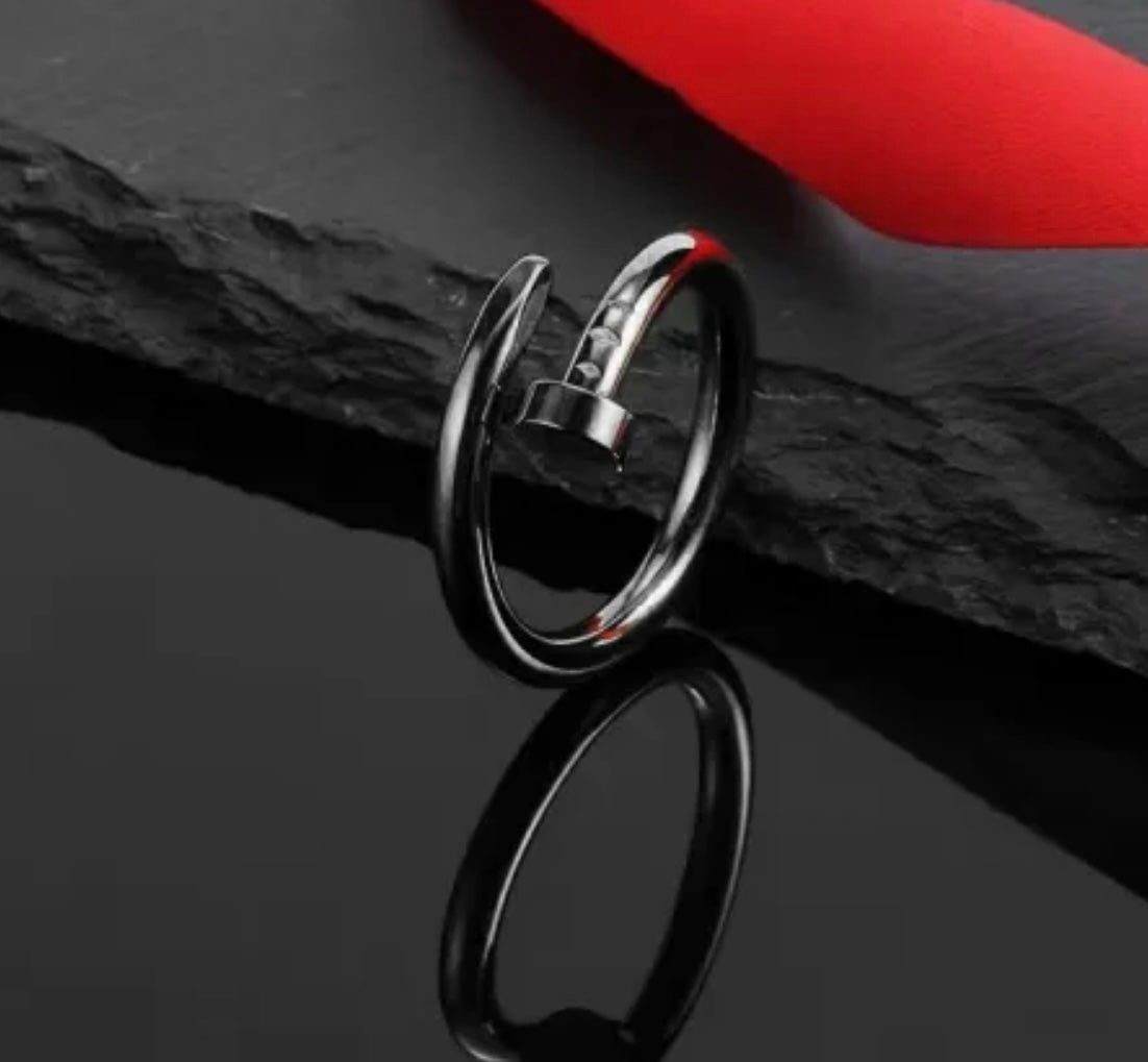 Anillo clavo liso