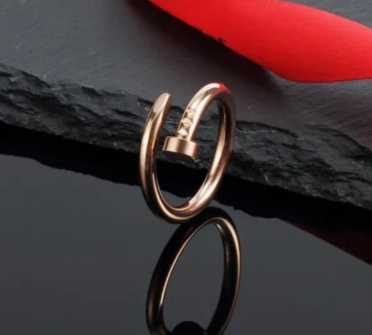 Anillo clavo liso