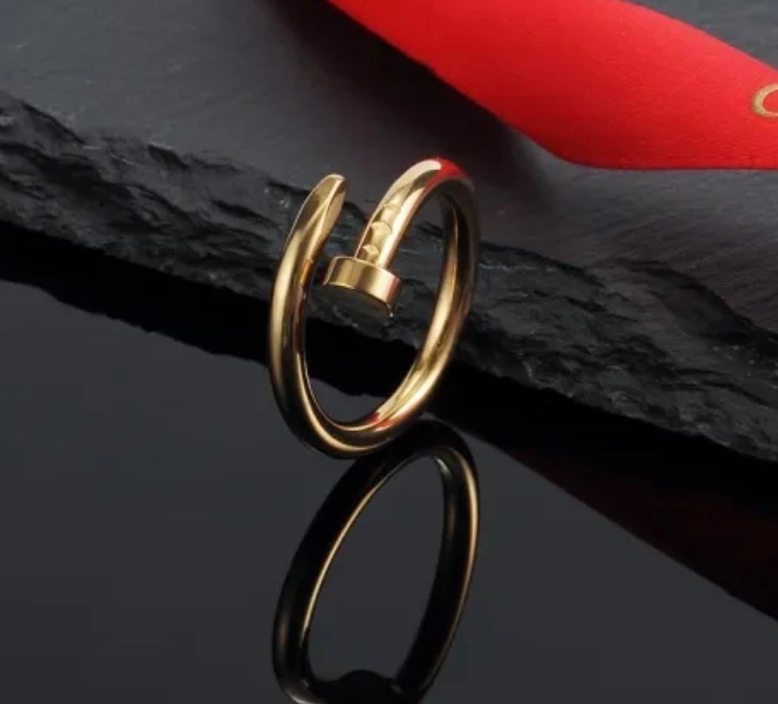 Anillo clavo liso