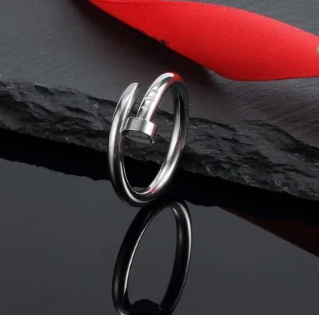 Anillo clavo liso